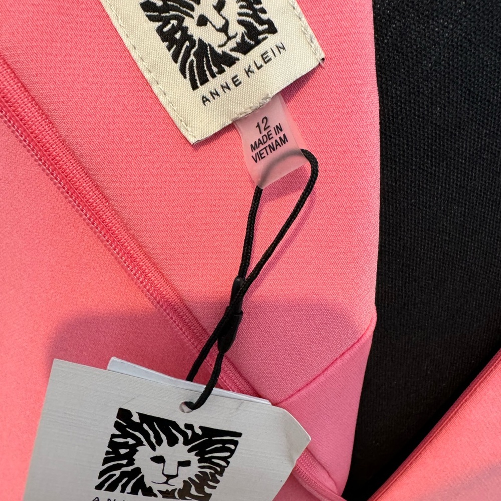 Anne Klein Vibrant Pink Mini Dress - Picture 4 of 4